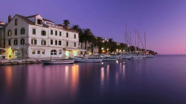 Citta di Hvar vista lungomare