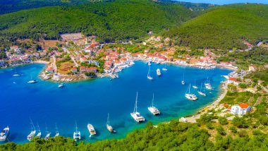 Fiscardo sull'isola di Cefalonia