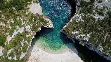 Isola di Vis Baia di Stiniva