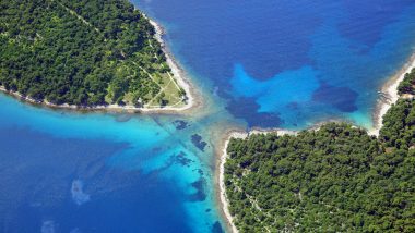 Istria Istmo tra lussino e Kludarac