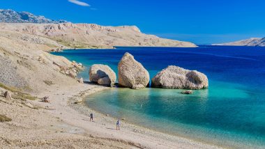 Pag spiaggia Beritnica Metajna