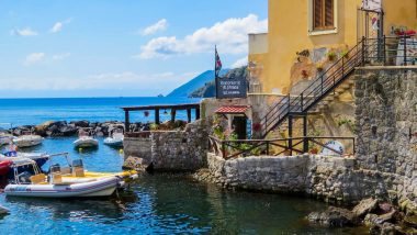 Scorcio porticciolo di Lipari