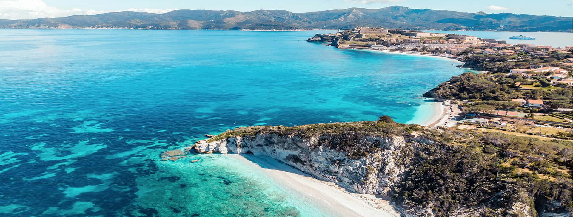 Vista dell'Elba e Capraia-Copertina