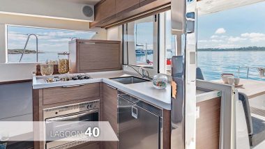 Cucina Catamarano Lagoon 40